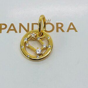 ✨🔥Pandora Halo Gemini Charm  Pendant S925 Sterling Silver Gift